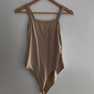 Forever 21 Tan Bodysuit